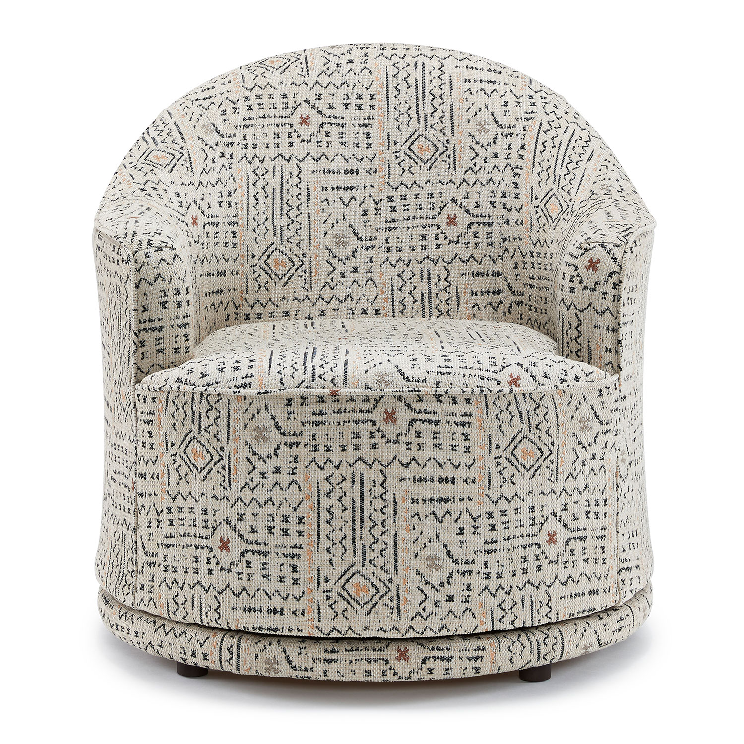 April - Swivel Barrel Chair - 2138 2138