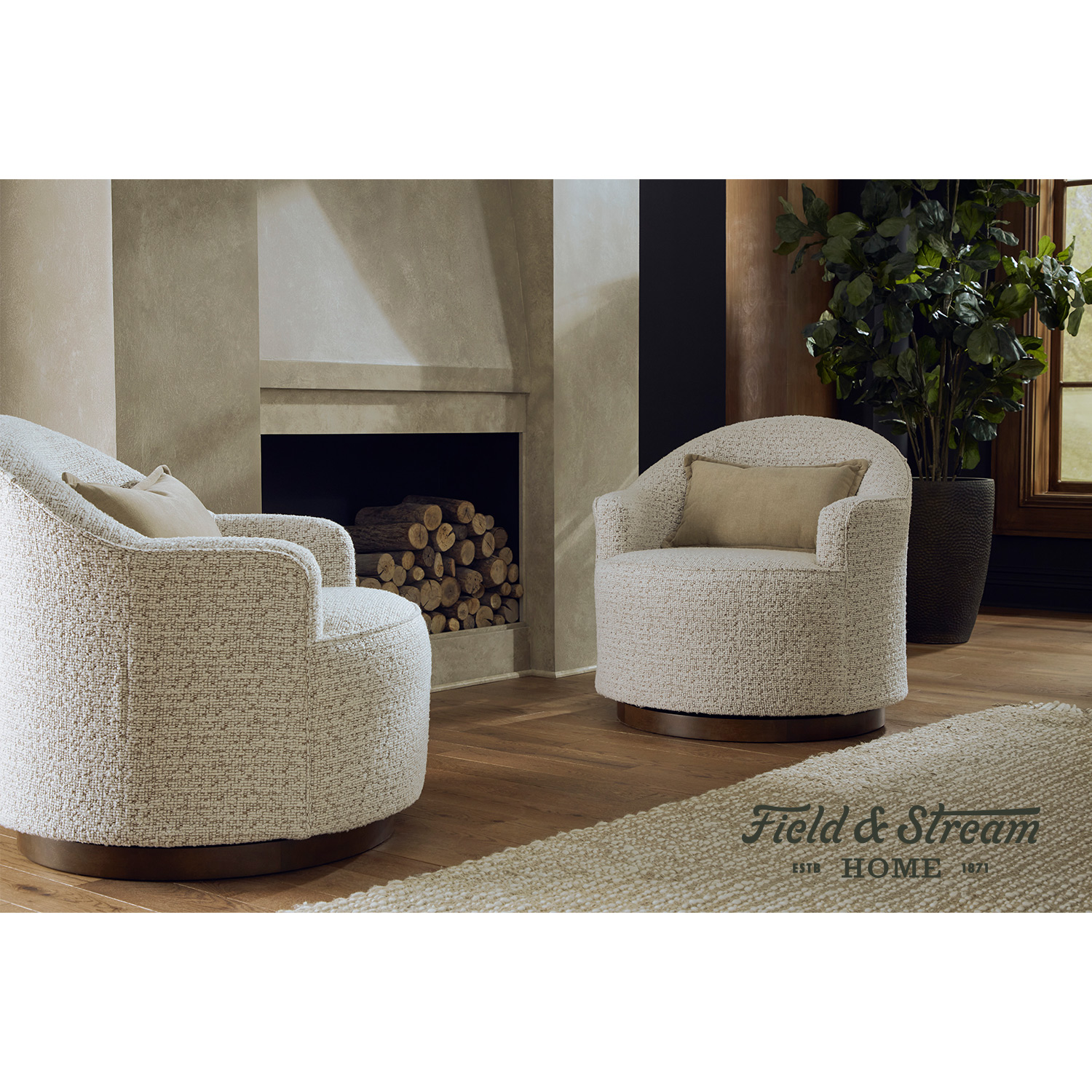 April - Swivel Barrel Chair - 2138 2138