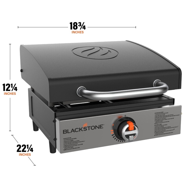 17" Tabletop Griddle with Hood 2143