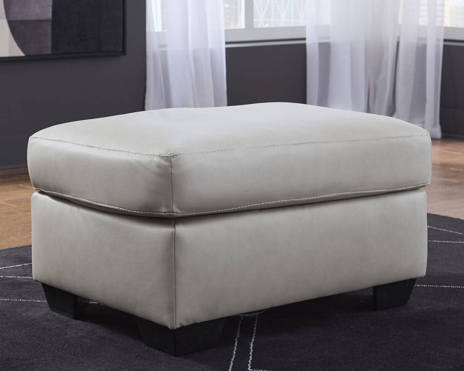 Santorine Ottoman In Bone 2170814