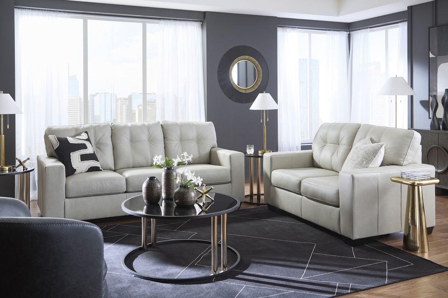 Santorine Loveseat In Bone 2170835
