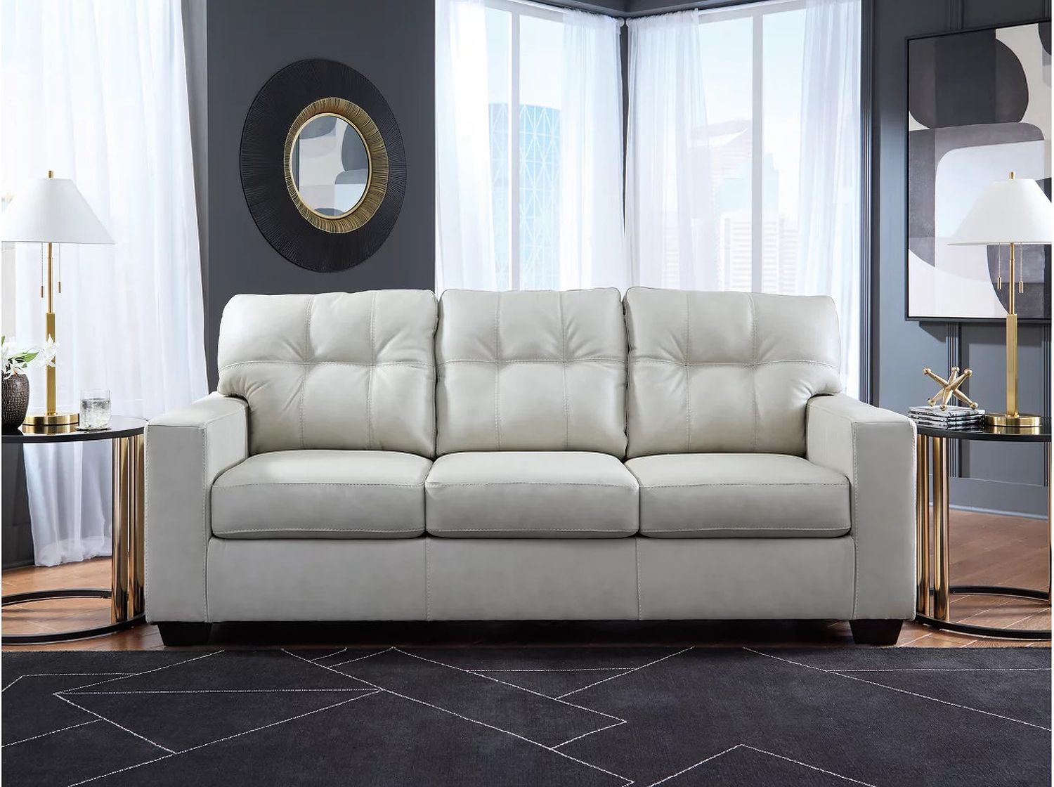 Santorine Queen Sofa Sleeper In Bone 2170839