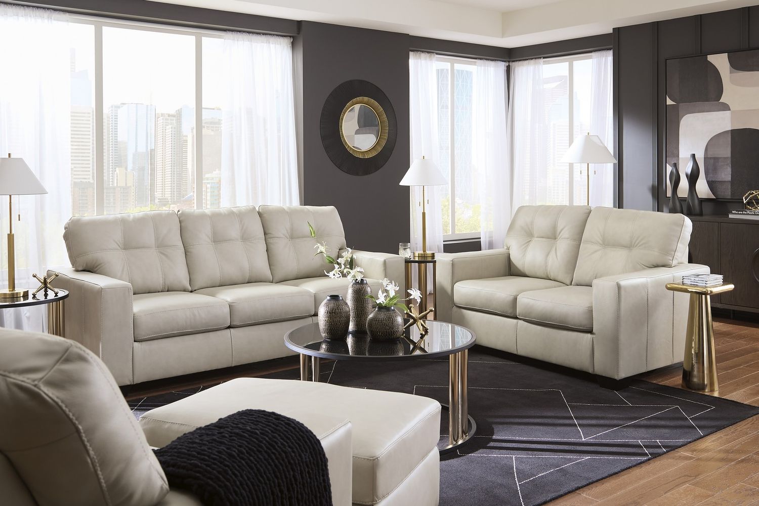Santorine Queen Sofa Sleeper In Bone 2170839
