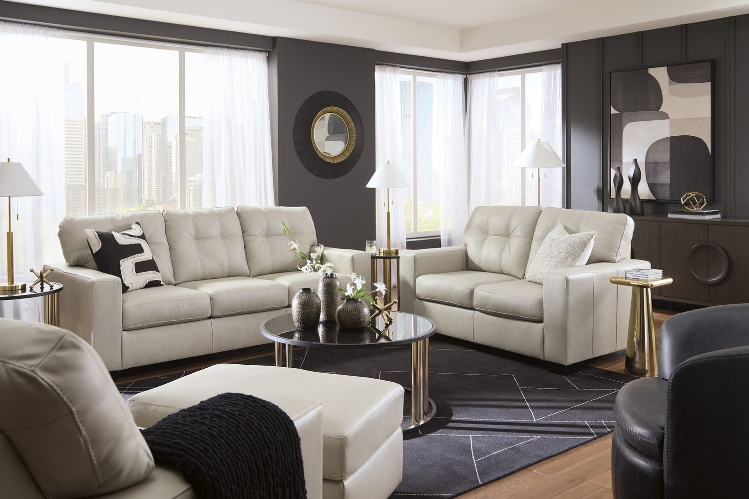 Santorine Queen Sofa Sleeper In Bone 2170839