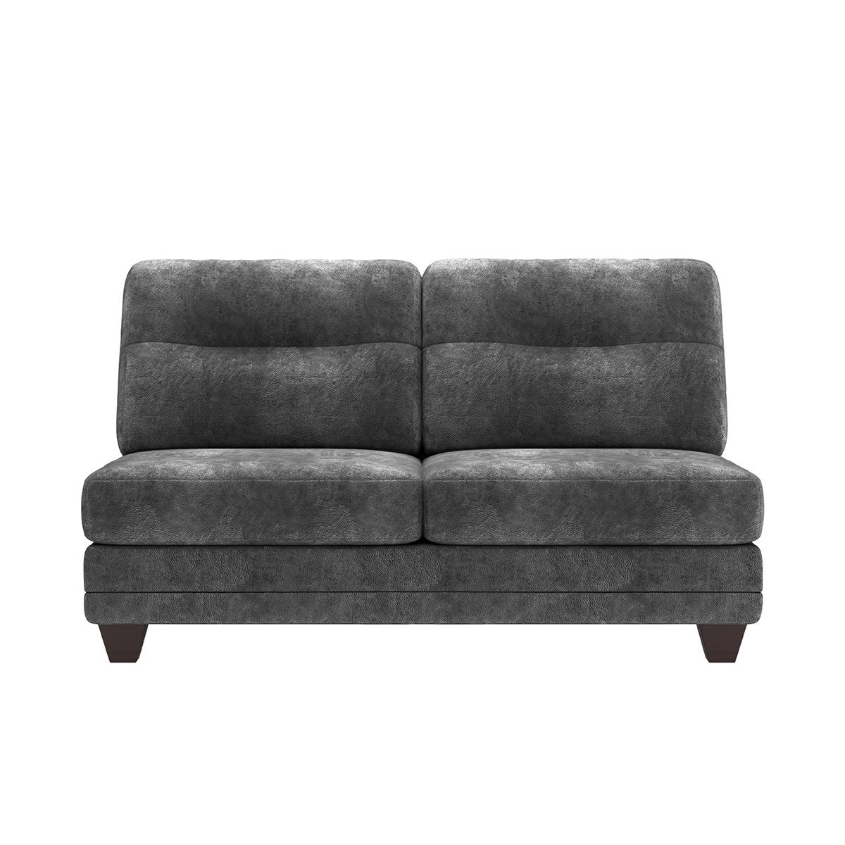 21900 Armless Loveseat Wonderland Slate 21900ALS01