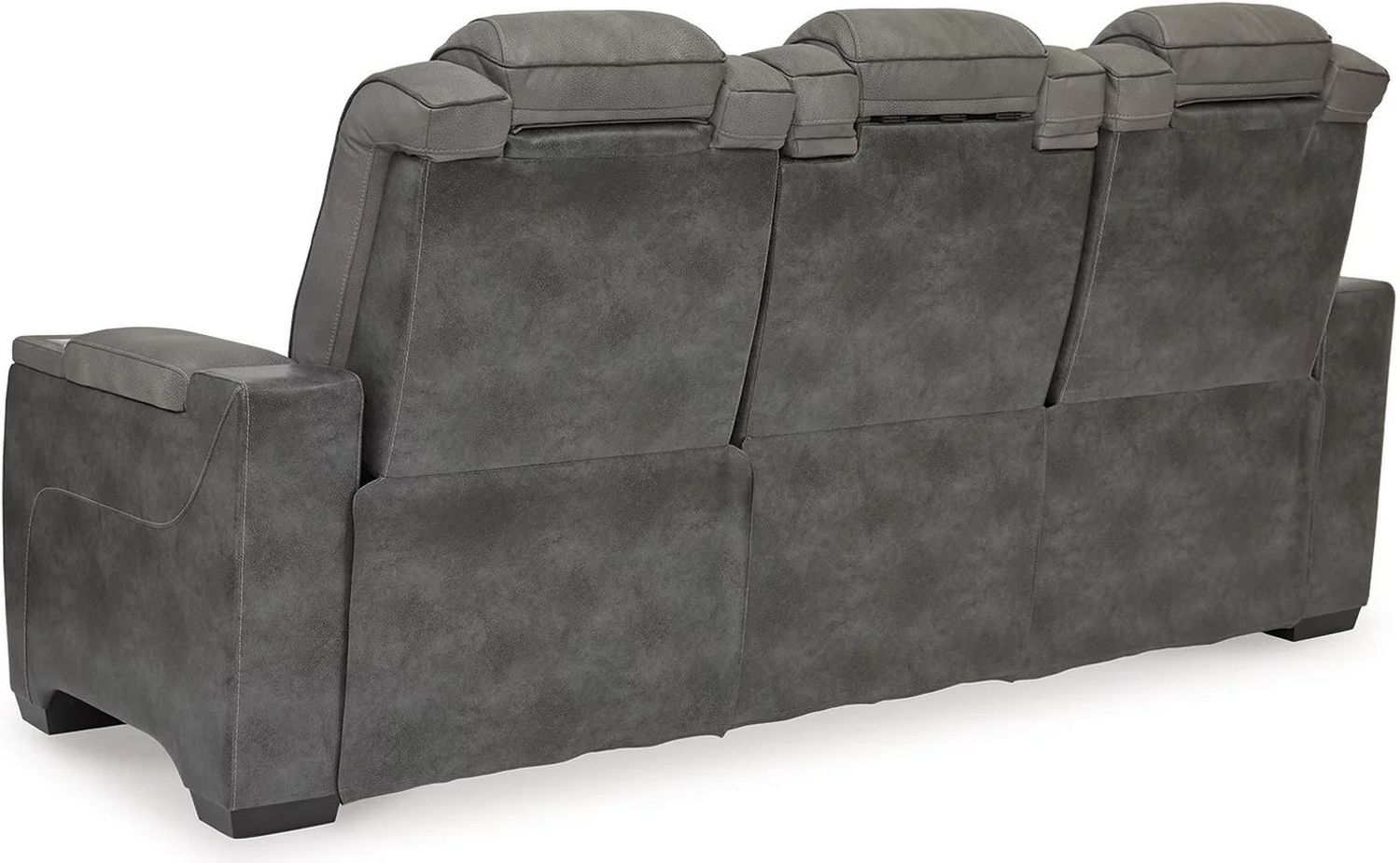 Next-Gen Durapella Power Reclining Sofa With Adjustable Headrest In Slate 2200415