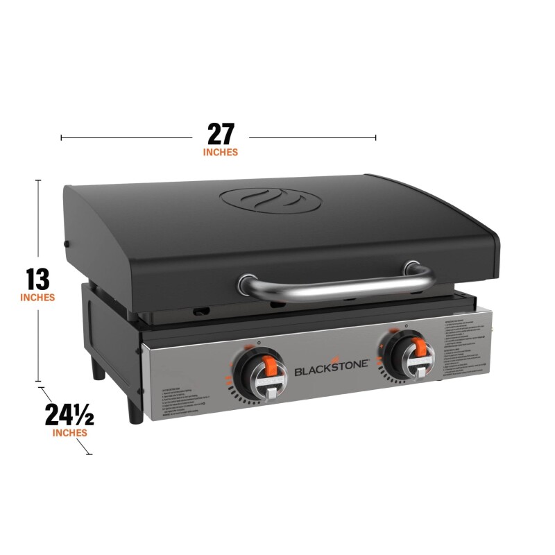 22" Tabletop Griddle with Hood view 4