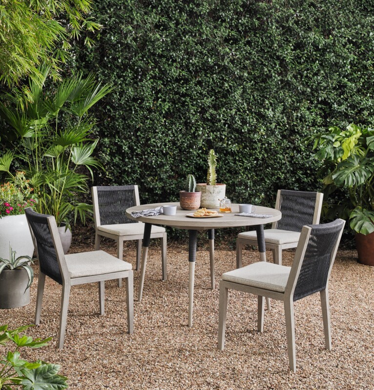 Sherwood Outdoor Dining Chair, Weathered Grey - 223161-008 223161008
