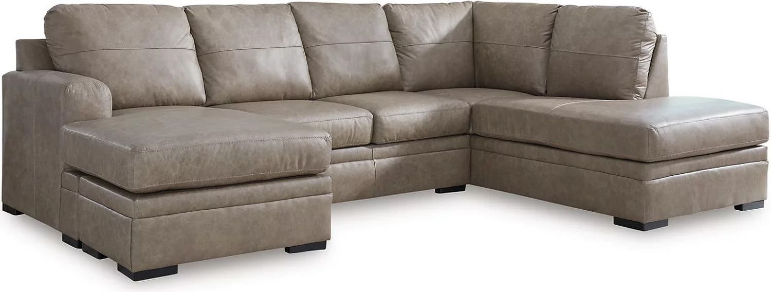 Amuleto 2-Piece Sectional with Chaise In Desert 22405S1
