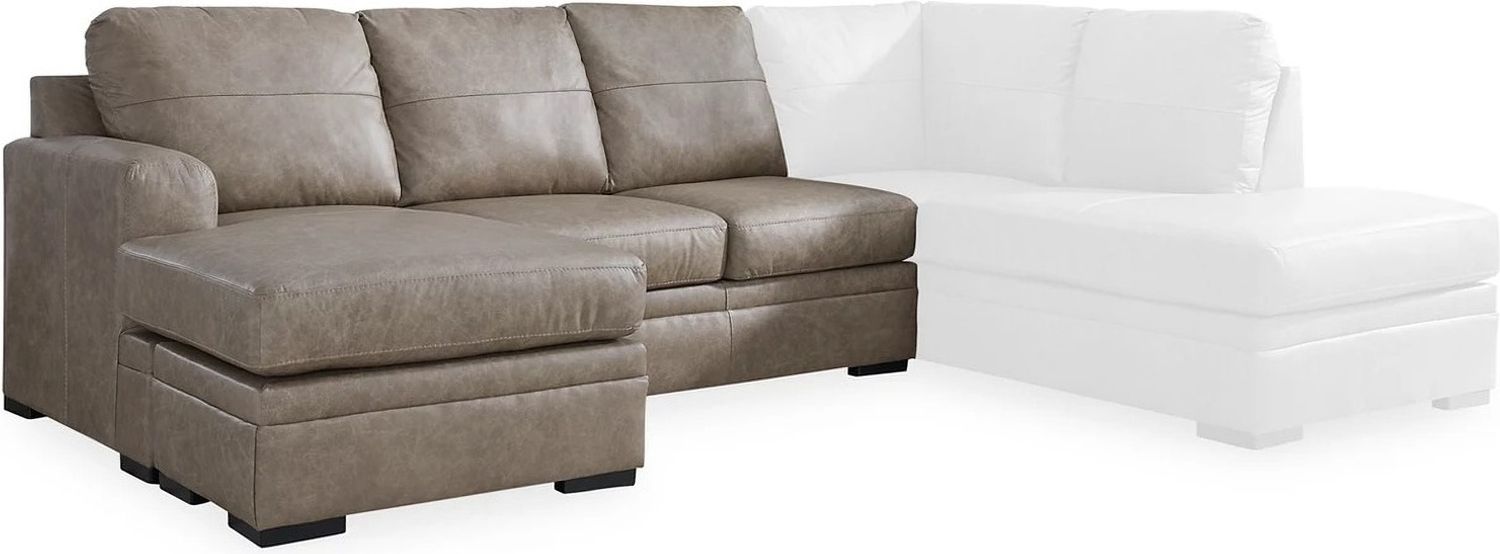 Amuleto 2-Piece Sectional with Chaise In Desert 22405S1