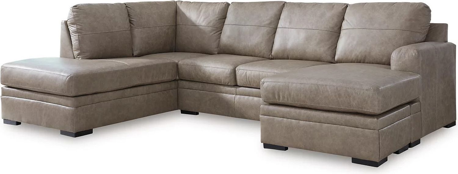 Amuleto 2 Piece Sectional with Chaise In Desert 22405S2