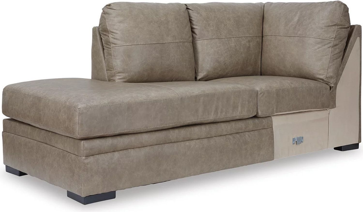 Amuleto 2 Piece Sectional with Chaise In Desert 22405S2