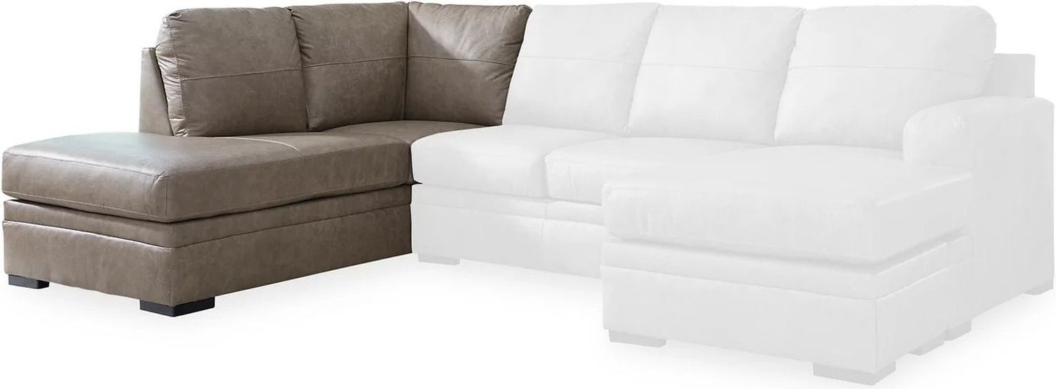 Amuleto 2 Piece Sectional with Chaise In Desert 22405S2