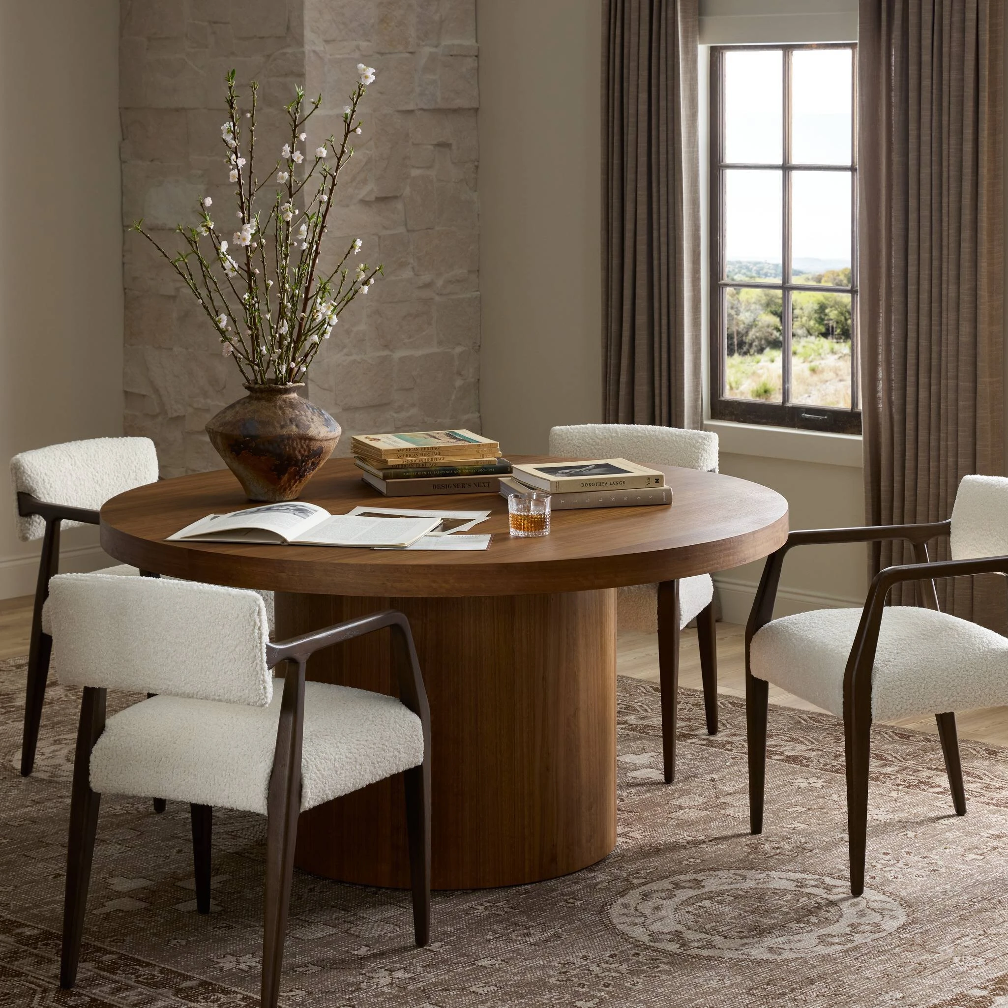 Hudson Round Dining Table - 224372-003 224372003