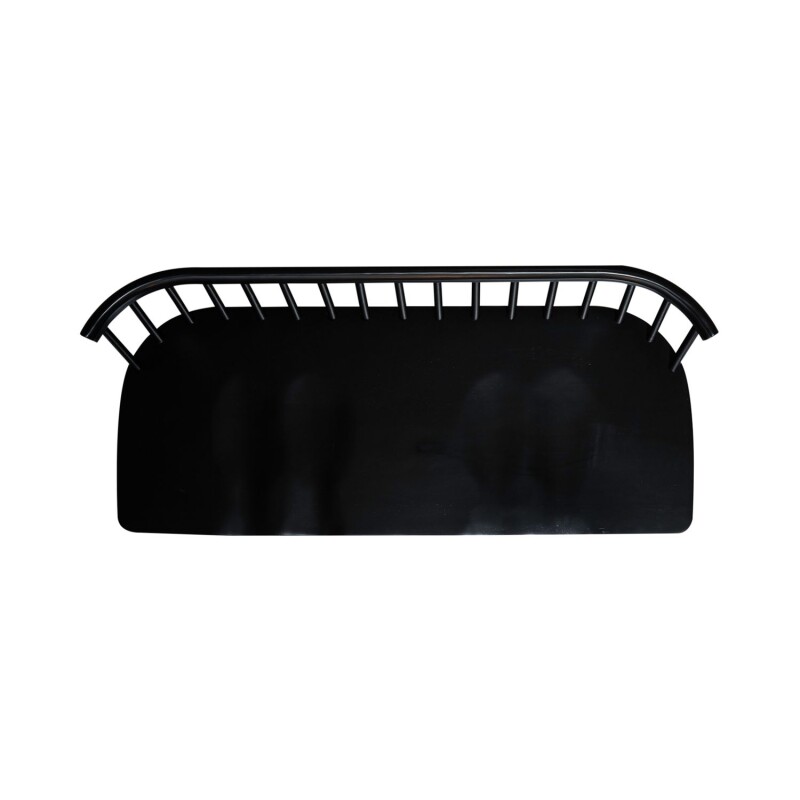 Capeside Cottage Spindle Back Dining Bench - Black (RTA) 224C4000BB