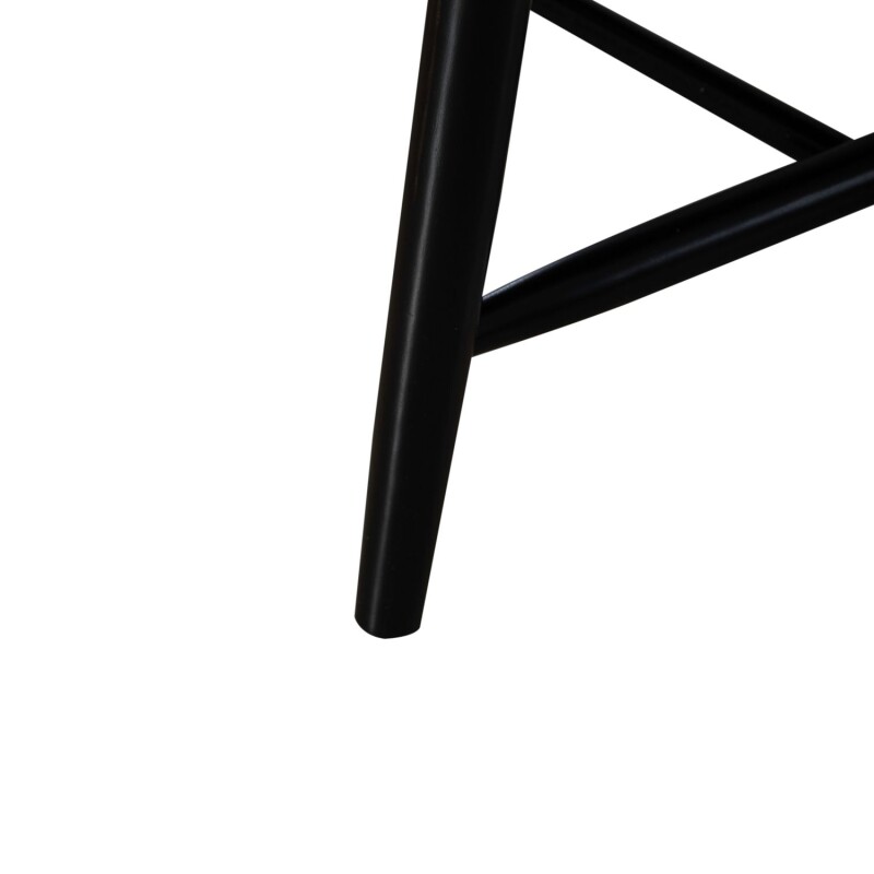 Capeside Cottage Spindle Back Dining Bench - Black (RTA) 224C4000BB