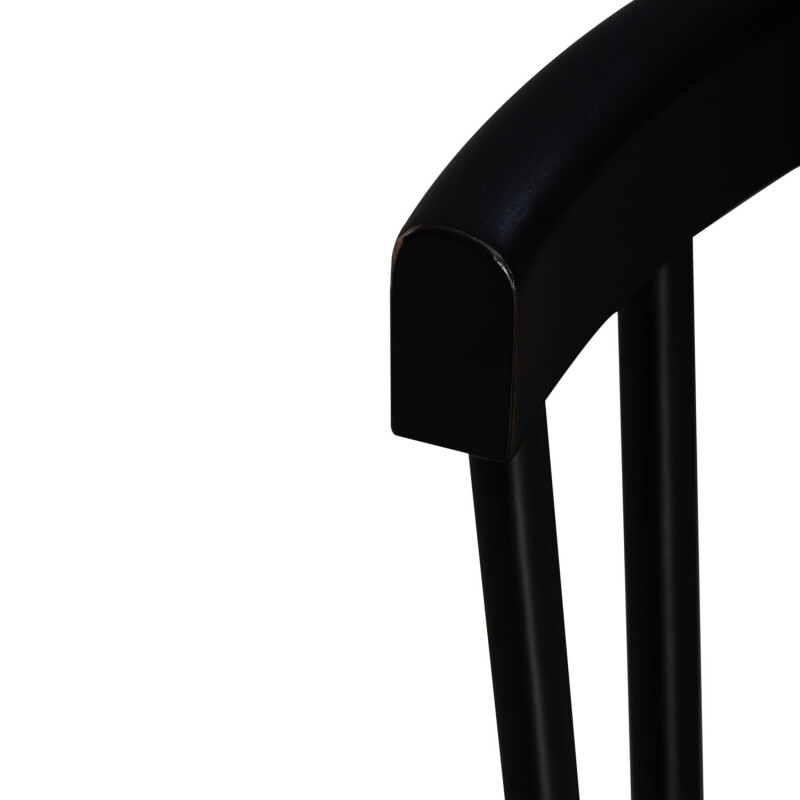 Capeside Cottage Spindle Back Side Chair - Black (RTA) 224C4000SB