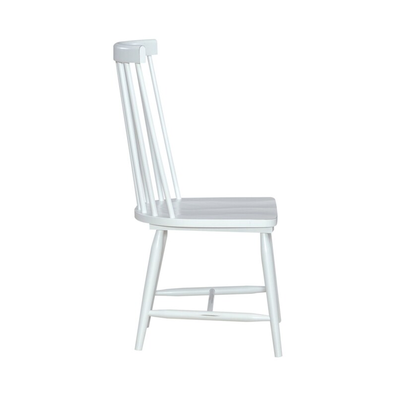 Capeside Cottage Spindle Back Side Chair - White (RTA) 224C4000SW