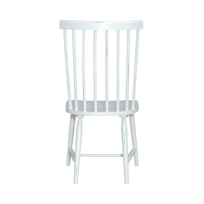 Capeside Cottage Spindle Back Side Chair - White (RTA) 224C4000SW