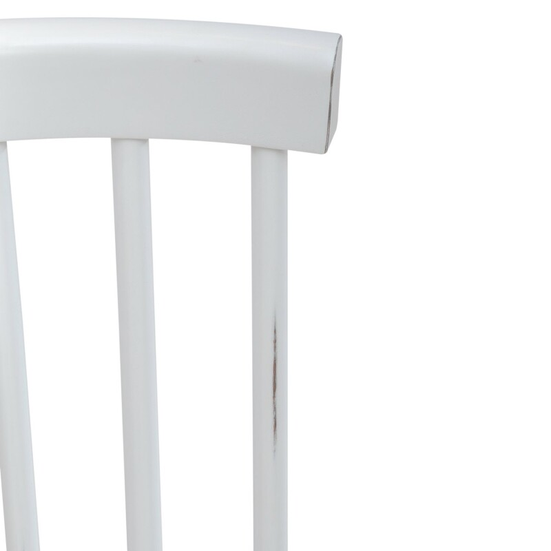 Capeside Cottage Spindle Back Side Chair - White (RTA) 224C4000SW