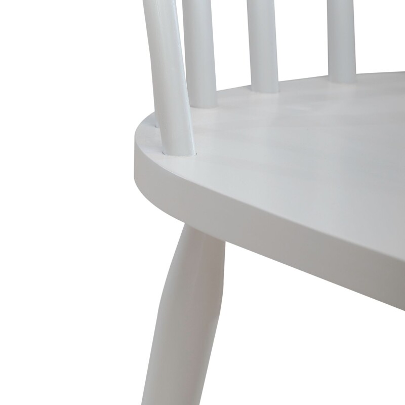 Capeside Cottage Spindle Back Side Chair - White (RTA) 224C4000SW