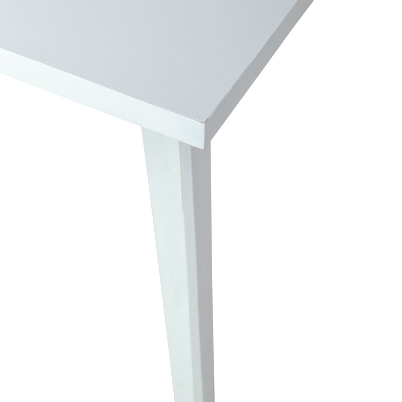 Capeside Cottage Rectangular Leg Table - White 224T4288W