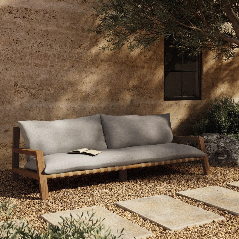 Soren Outdoor Sofa - 95" - 225399-001 225399001