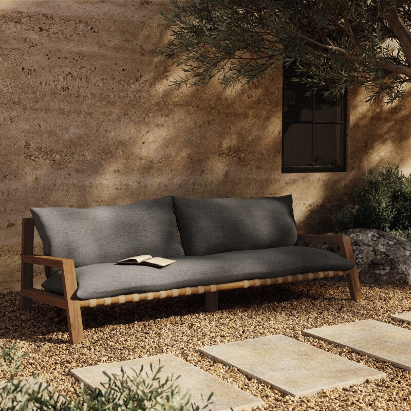Soren Outdoor Sofa - 95" - 225399-002 225399002