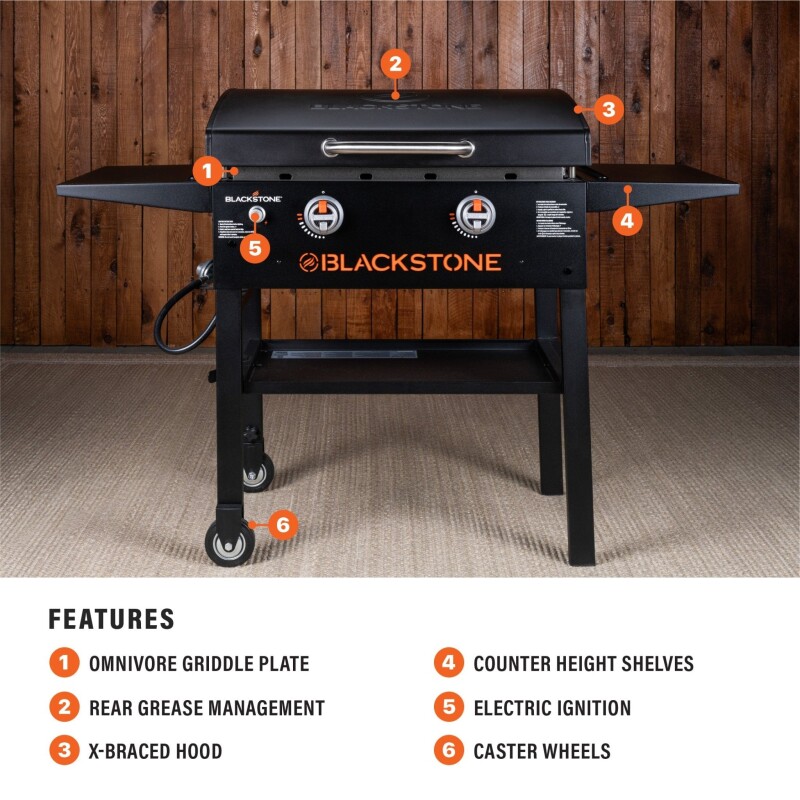 28” Omnivore Griddle with Hood 2270