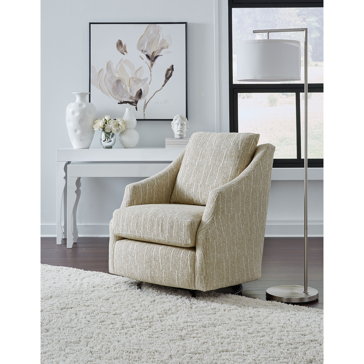 Flutter - Modern, Swivel Glider Chair - 2278 2278