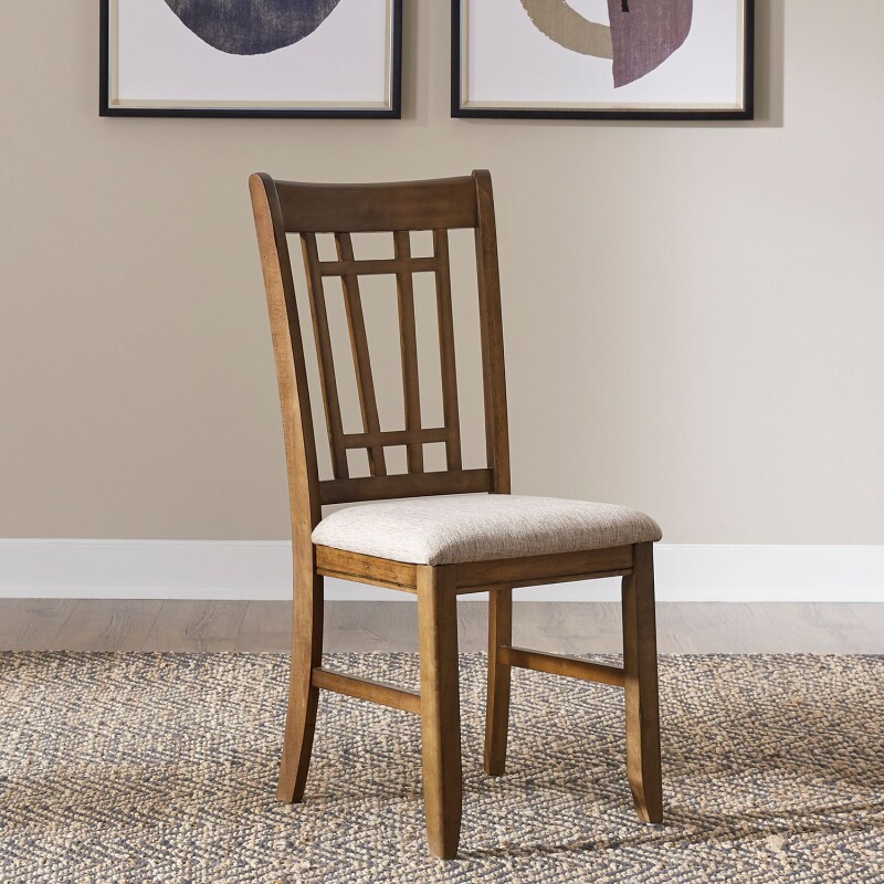 Santa Rosa Lattice Back Side Chair 227C9201S