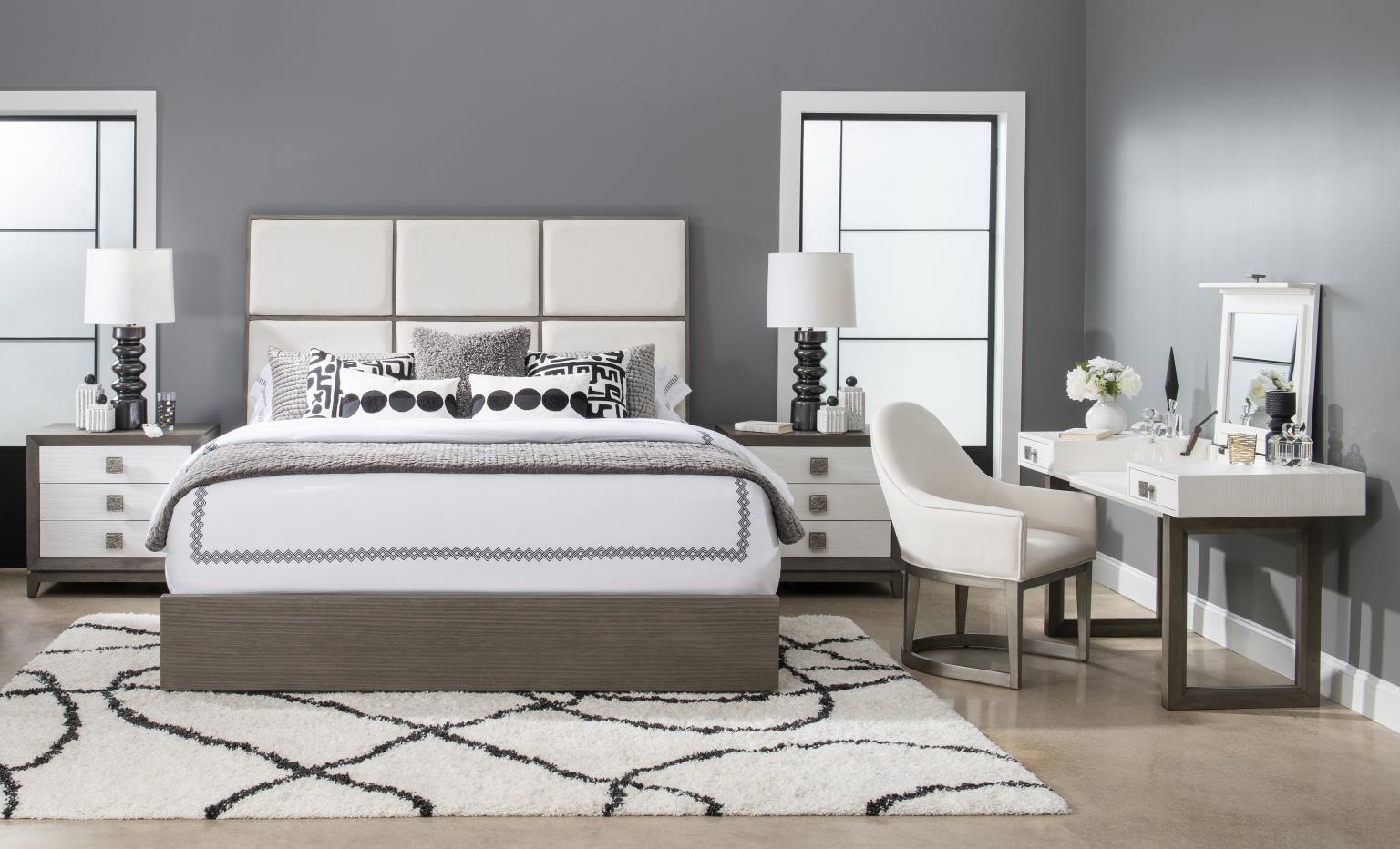 2280 Terra Luna BR Complete Uph. Bed - Queen 5/0 22804205K