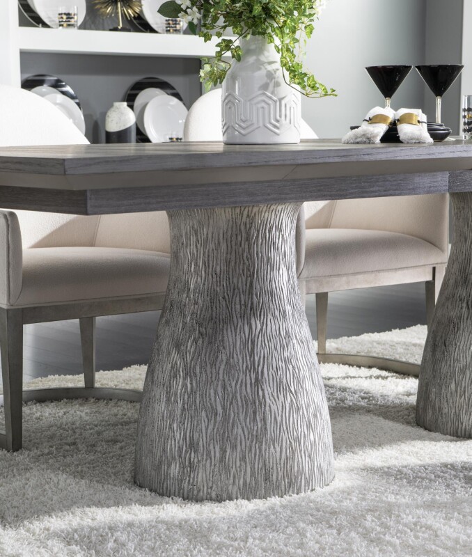 2280 Terra Luna DR Complete Rectangle Double Pedestal Table 2280622K