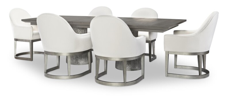 2280 Terra Luna DR Complete Rectangle Double Pedestal Table 2280622K