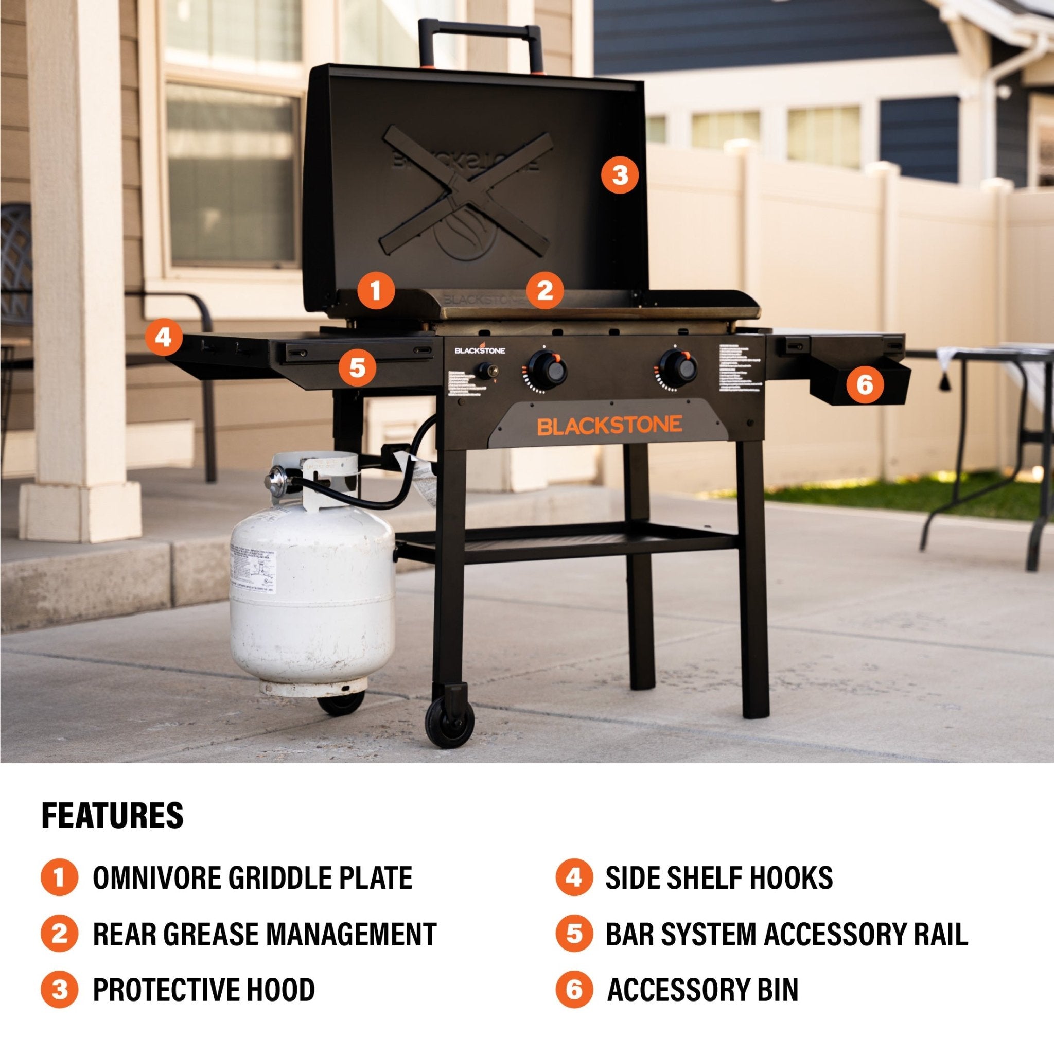 28" Griddle with Hood view 3