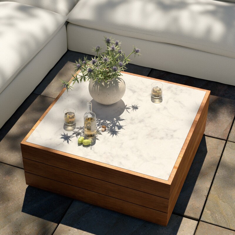 Grant Outdoor Coffee Table - 229236-003 229236003