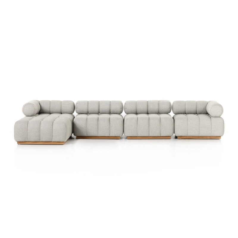 Roma Outdoor 4-Piece Sectional - 230027-001 230027001