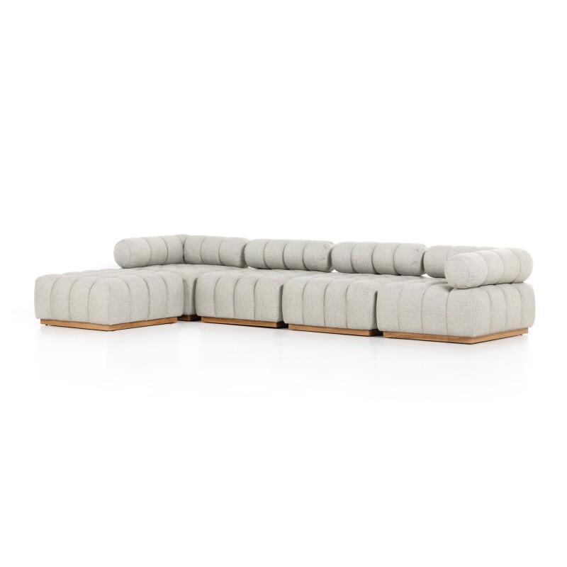 Roma Outdoor 4-Piece Sectional - 230027-001 230027001