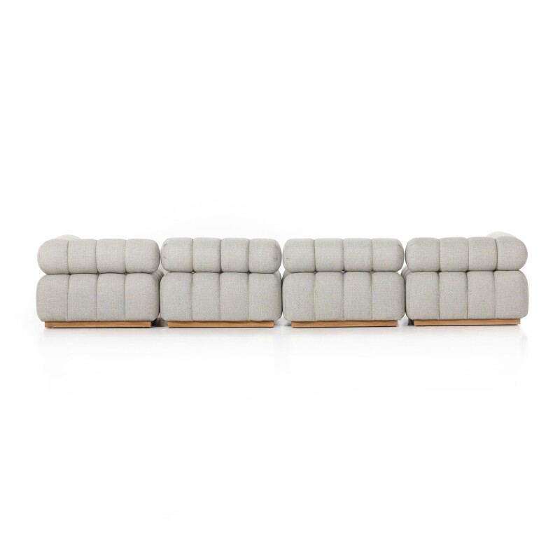 Roma Outdoor 4-Piece Sectional - 230027-001 230027001