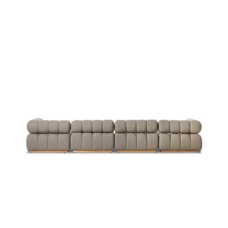 Roma Outdoor 4-Piece Sectional - 230027-003 230027003