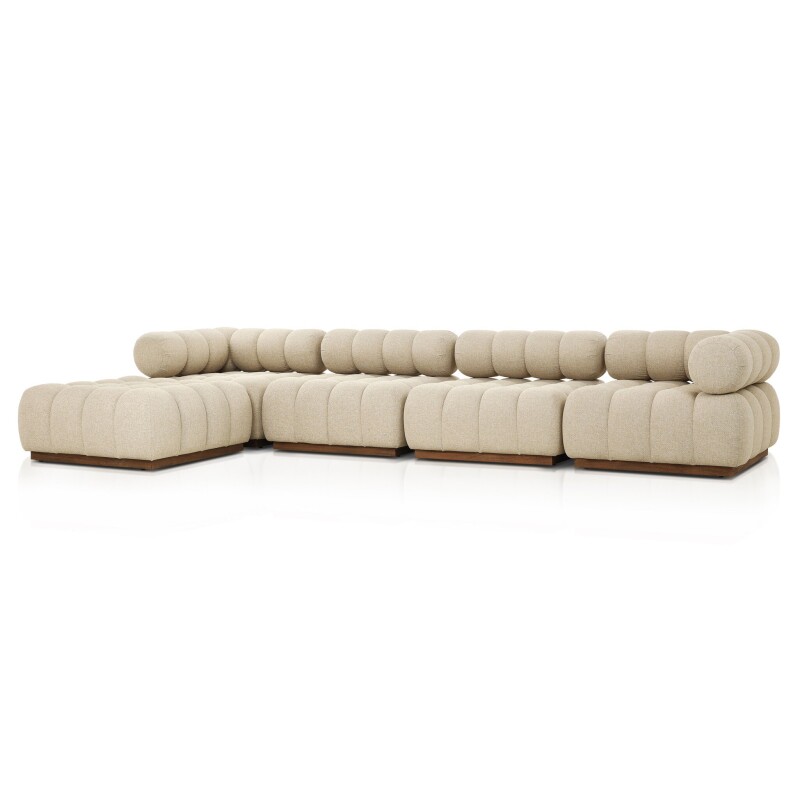 Roma Outdoor 4-Piece Sectional - 230027-006 230027006