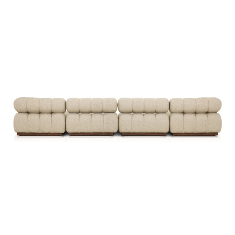 Roma Outdoor 4-Piece Sectional - 230027-006 230027006
