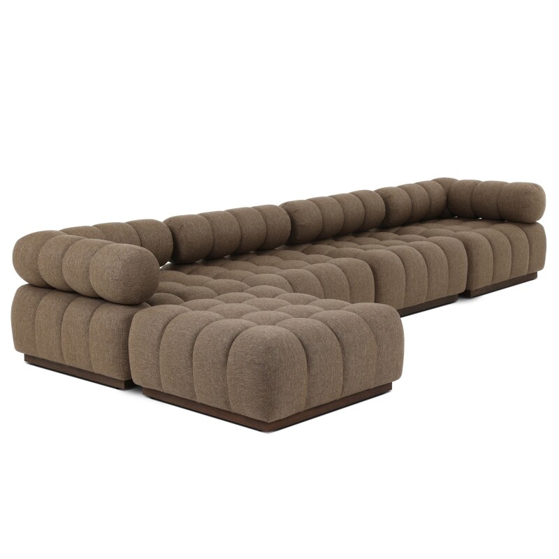 Roma Outdoor 4-Piece Sectional - 230027-007 230027007