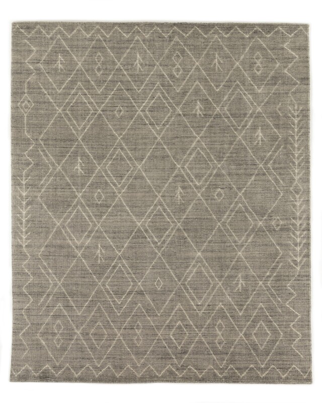 Nador Moroccan Hand Knotted Rug 9x12' - 230615-005 230615005