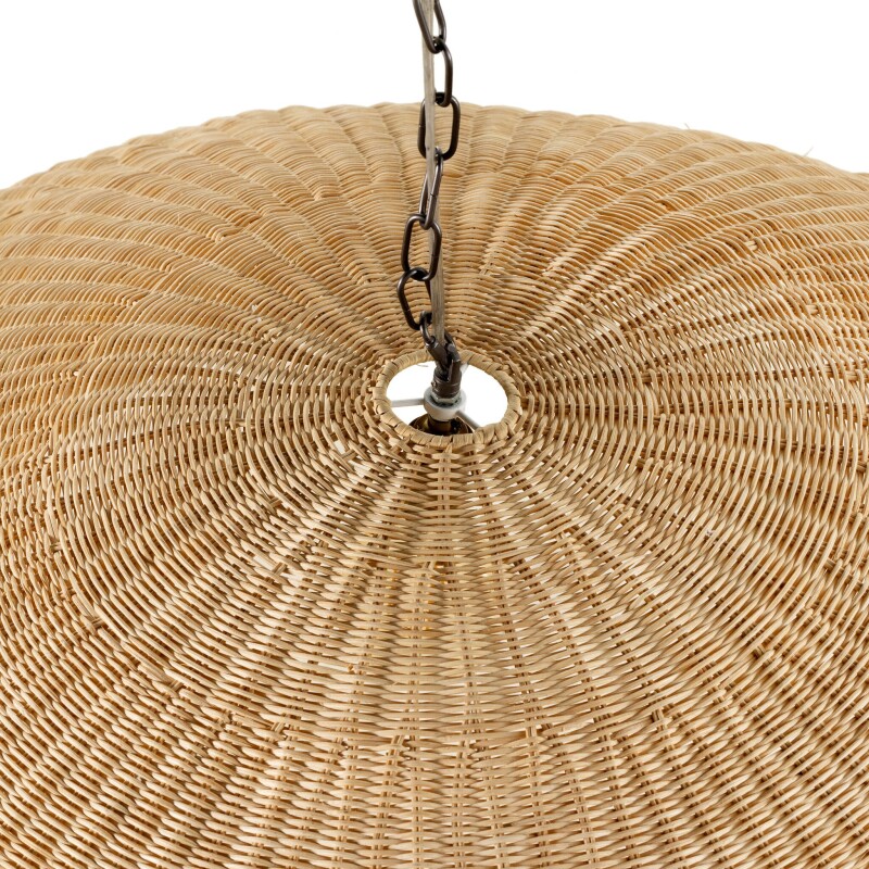Overscale Woven Rattan Pendant - 230938-001 230938001
