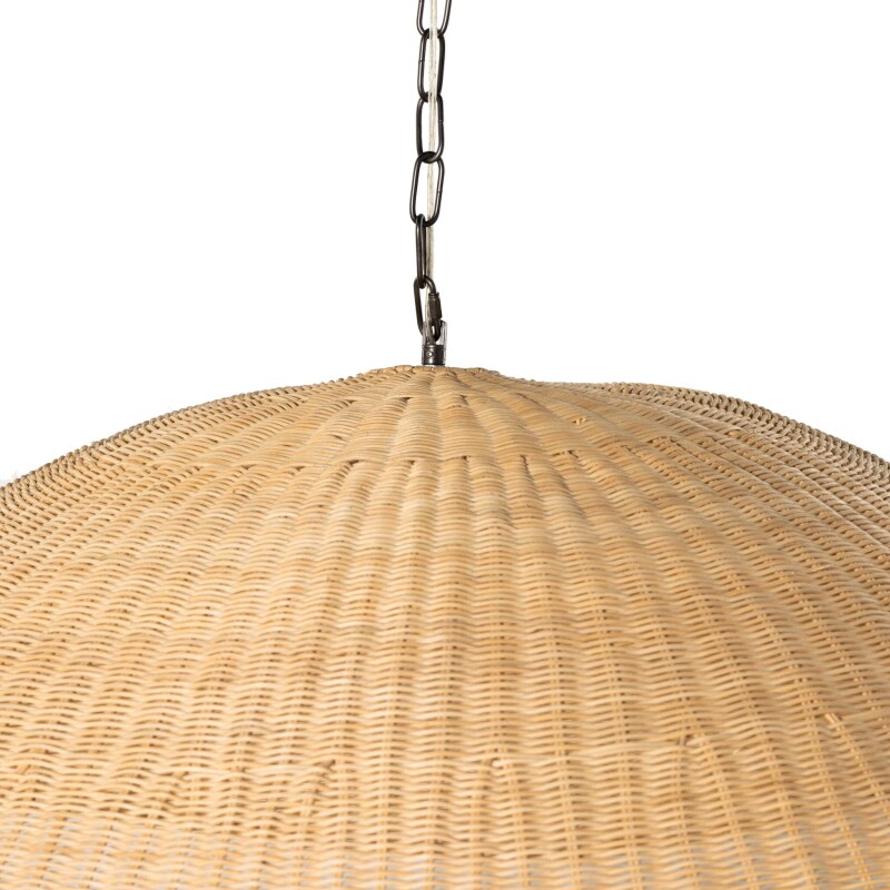 Overscale Woven Rattan Pendant - 230938-001 230938001
