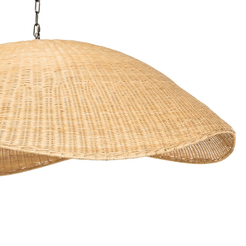 Overscale Woven Rattan Pendant - 230938-001 230938001