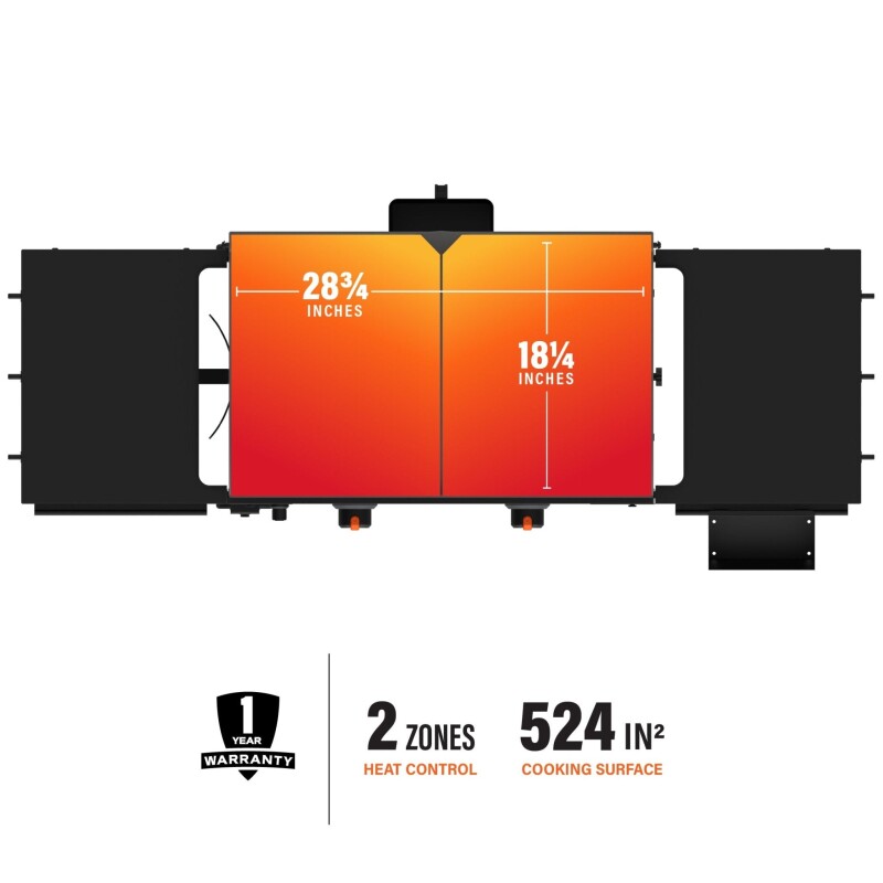 28" Griddle with Hood 2311, product image 5 of 10