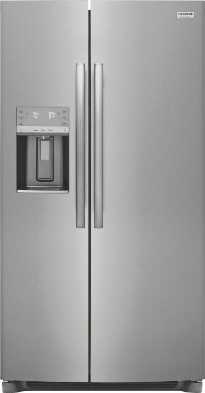 4 Piece Stainless Steel Gallery Package with Standard-Depth Side-by-Side Refrigerator and Electric Range 2311GFS4PS