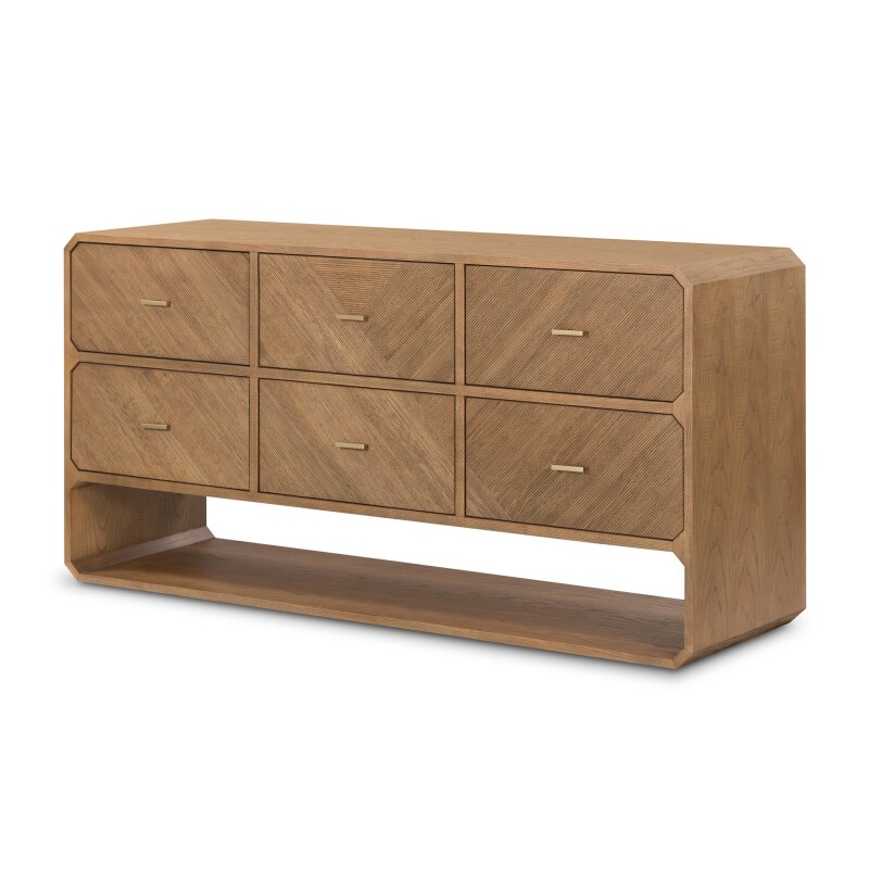 Caspian 6 Drawer Dresser - 231263-001 231263001